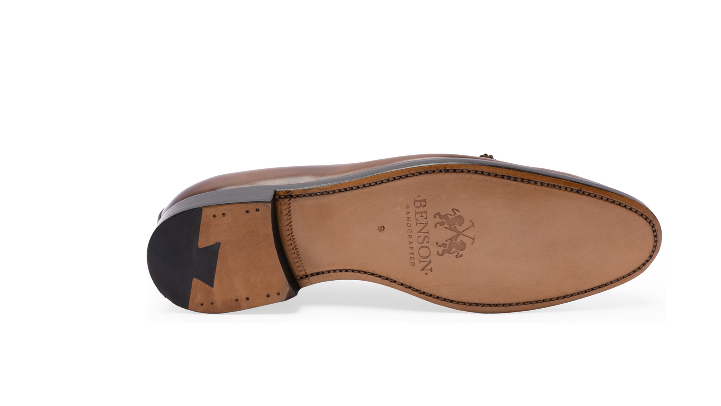 1210- Brown Tassel Loafers