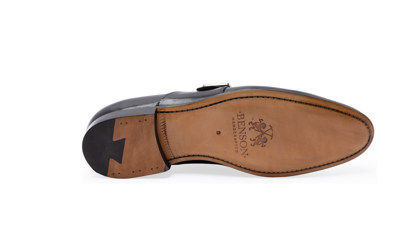 1229- Black Single Monk