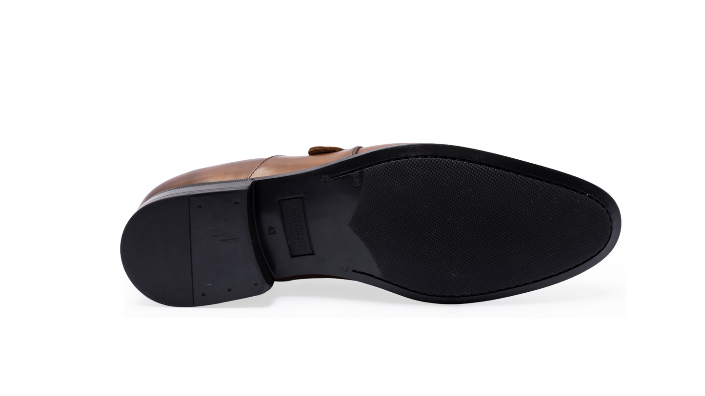 1229- Brown Single Monk