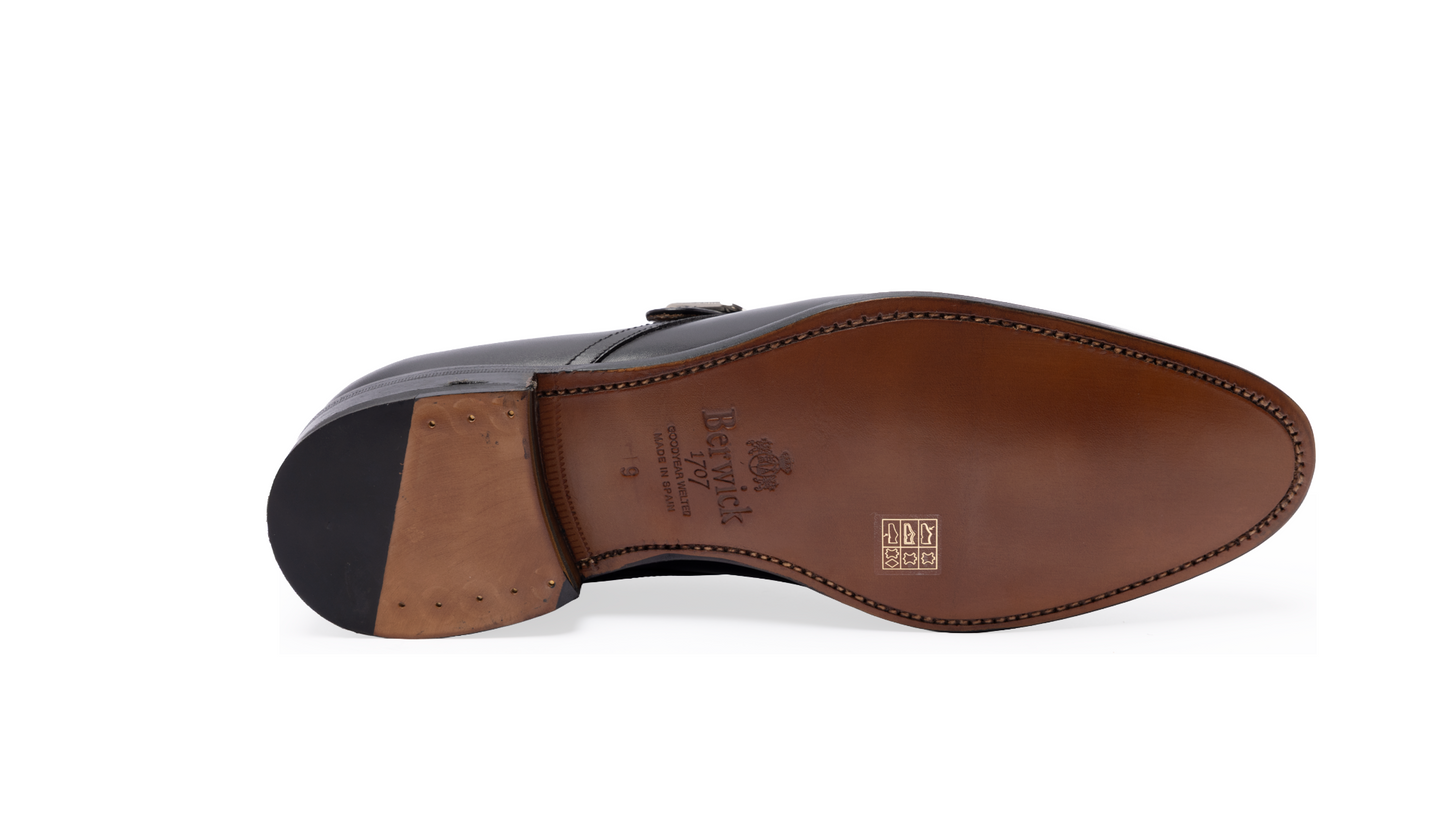 3017/K1- Black Monk Strap