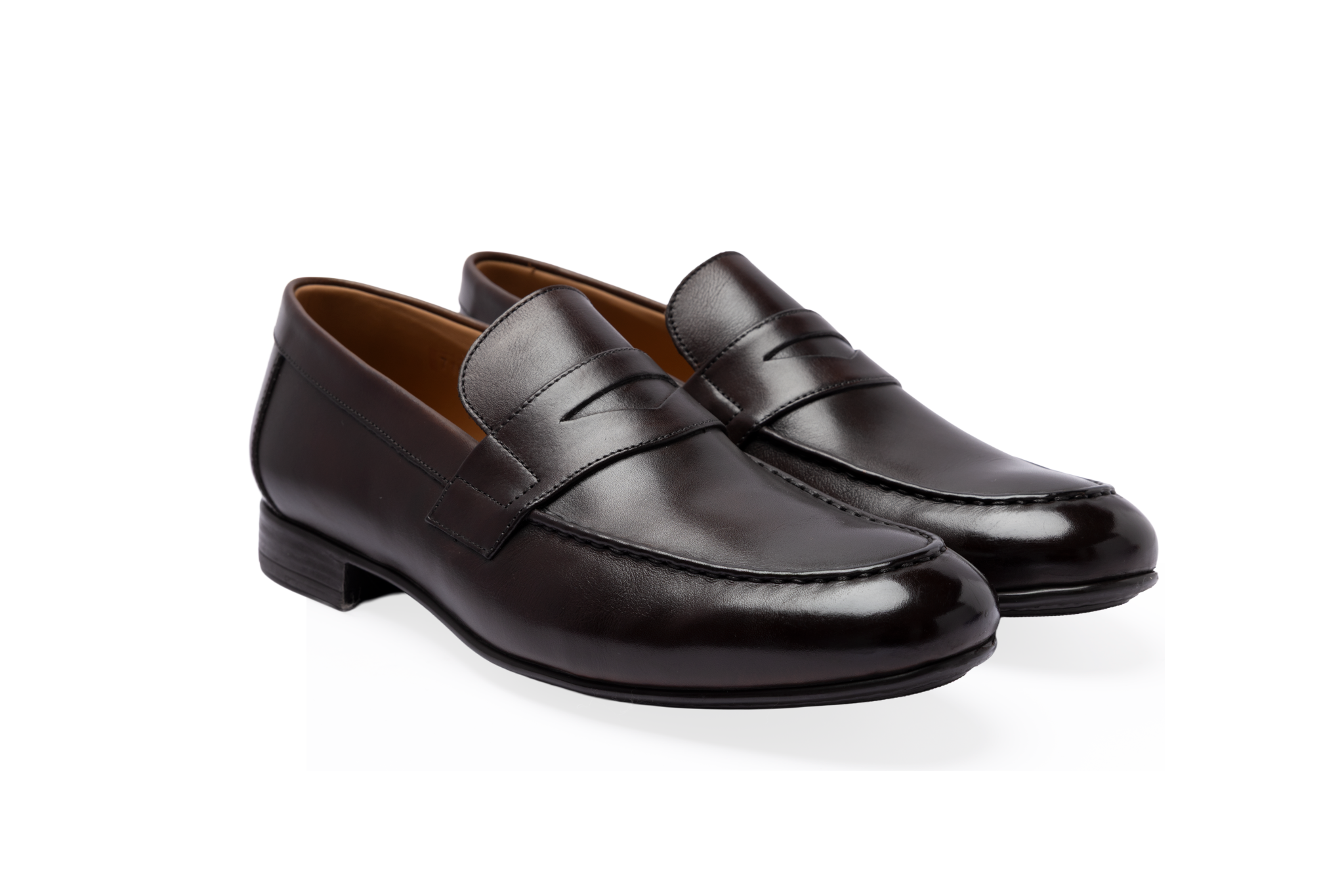 710/DG Dark Brown Loafers
