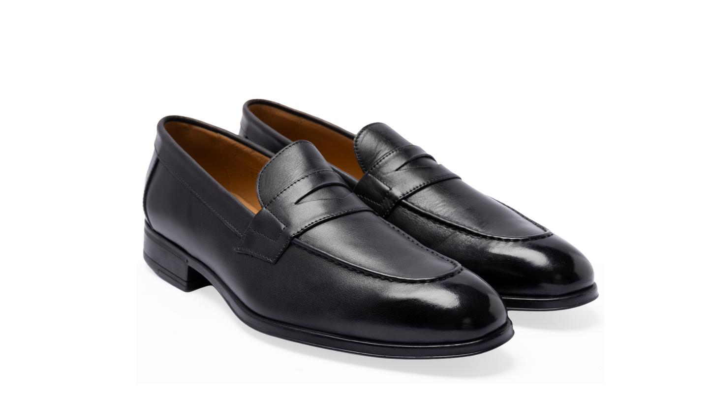 1220- Black Loafers