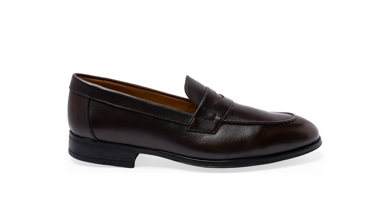 1220- Brown Penny Loafers