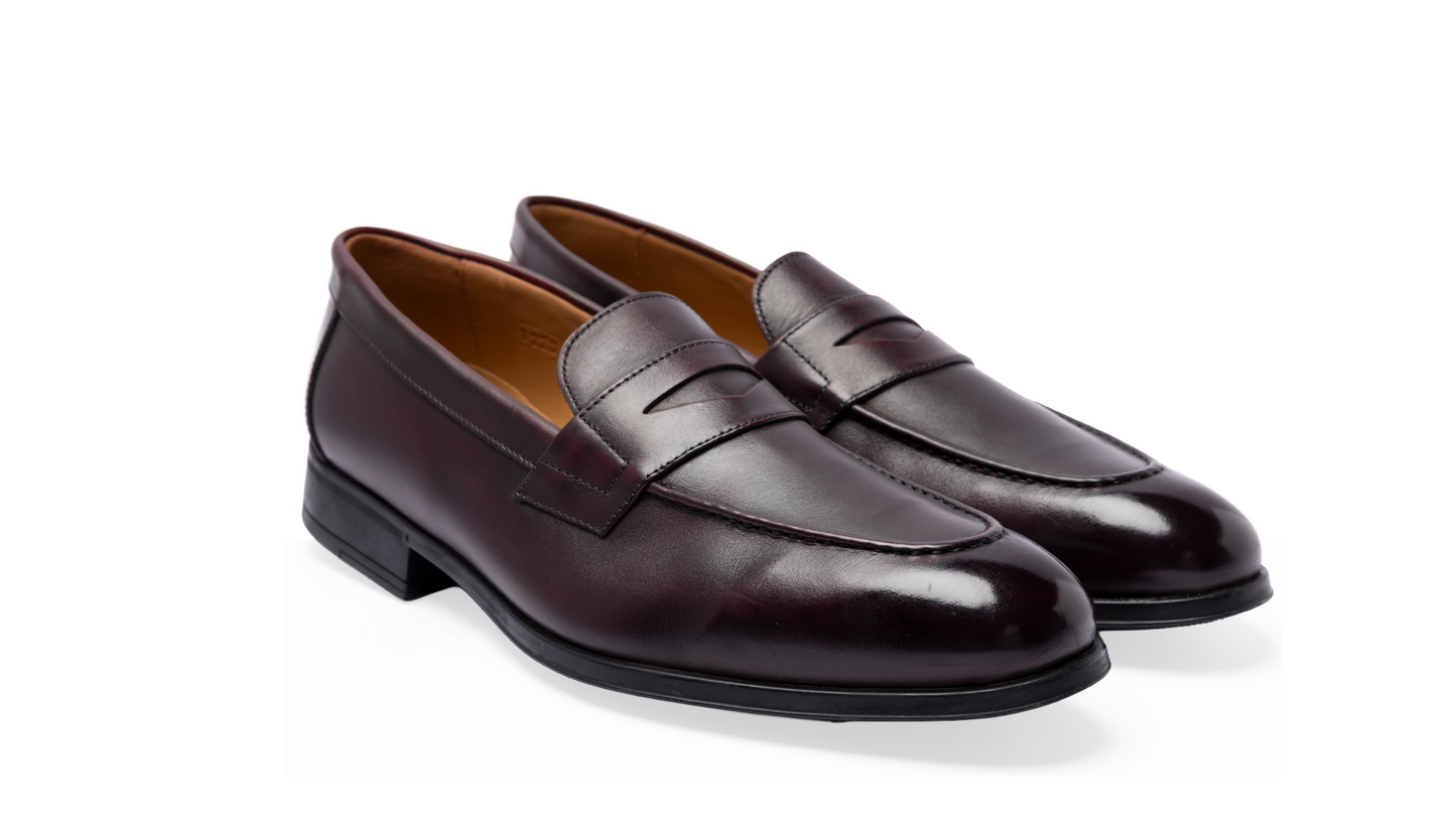 1220- Burgundy Loafers