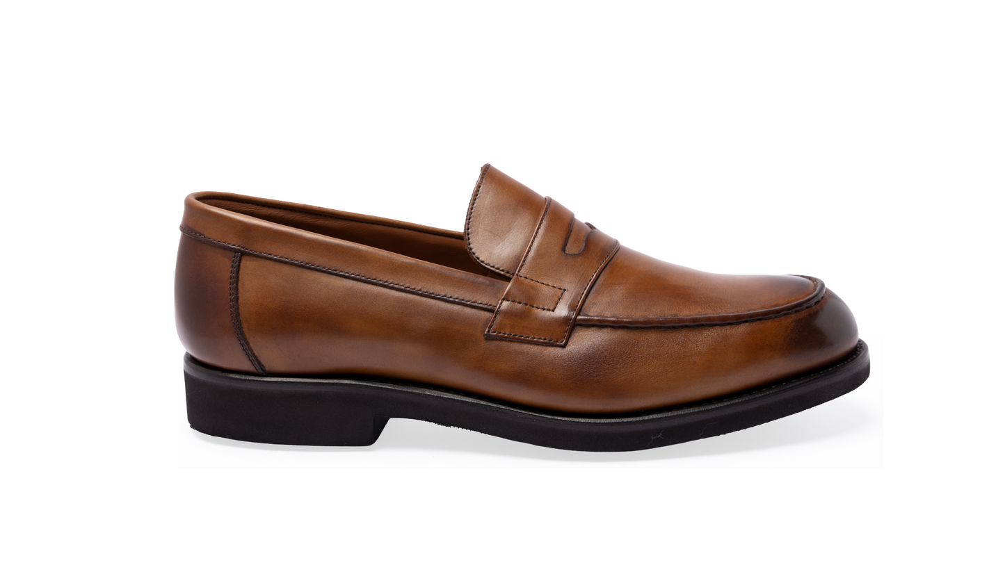 510- Brown Penny Loafers