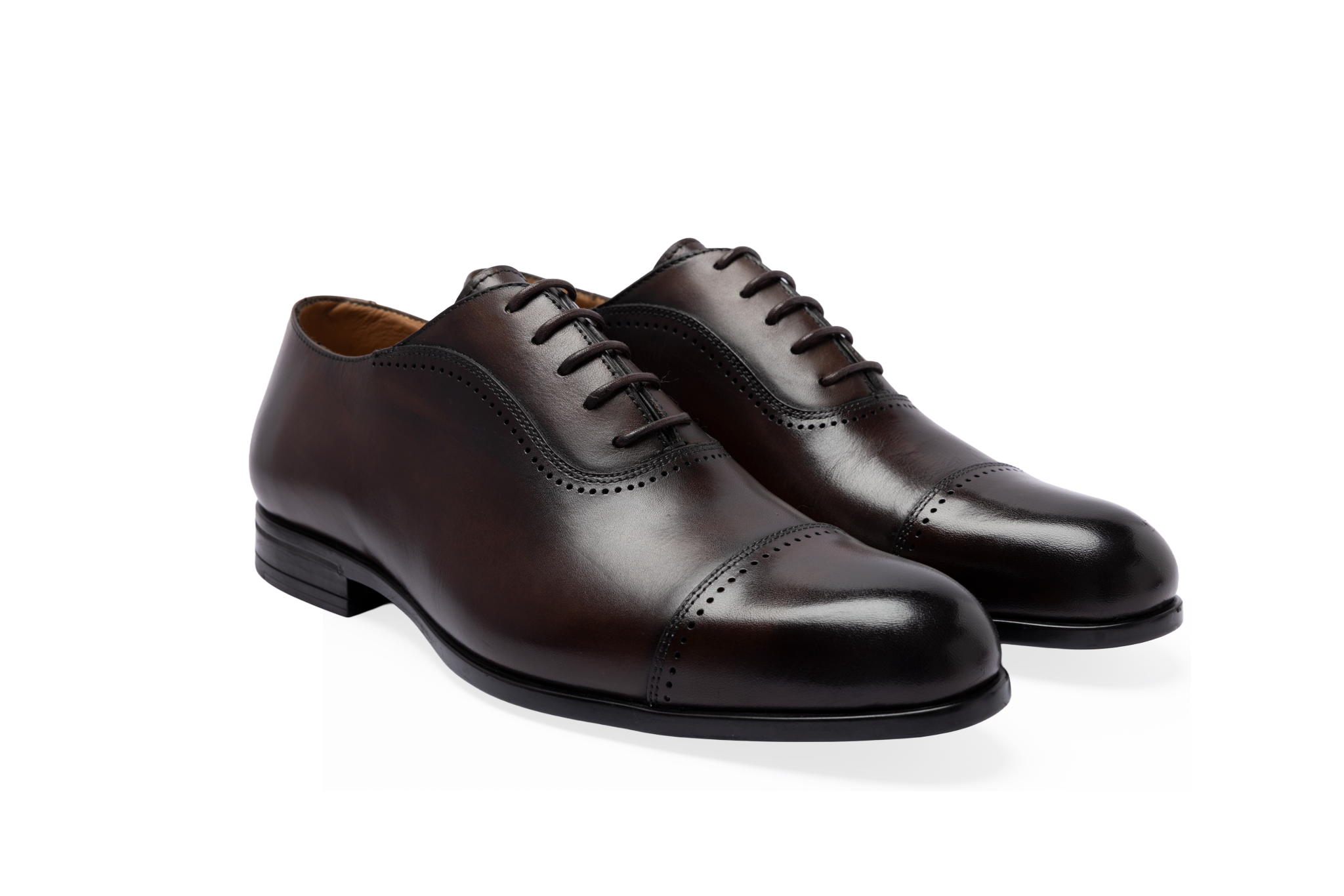5205/XB Dark Brown Oxfords
